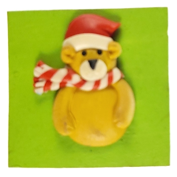 MAGNES NA LODÓWKĘ MISIU W CZERWONEJ CZAPCE M01294