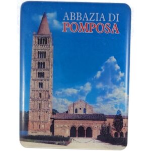 MAGNES NA LODÓWKĘ WIDOK ABBAZIA DI POMPOSA ITALIA M13365