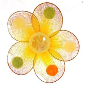 MAGNES NA LODÓWKĘ KOLOROWY KWIATEK M13396