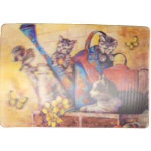 MAGNES NA LODÓWKĘ 3D KOTY W OGRODZIE M01421