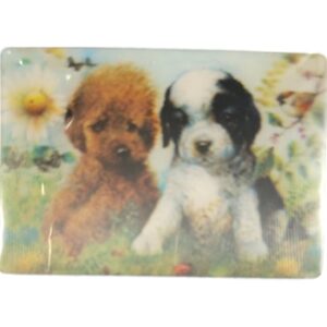 MAGNES NA LODÓWKĘ 3D PSY NA ŁĄCE M01422