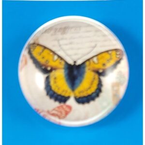 MAGNES NA LODÓWKĘ MAGNETKA MOTYL Z GRUBEGO SZKŁA M01452