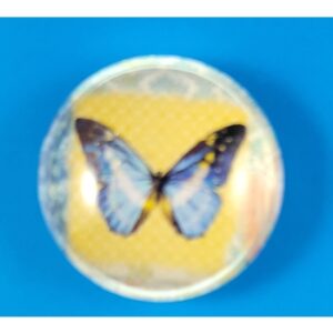 MAGNES NA LODÓWKĘ MAGNETKA MOTYL Z GRUBEGO SZKŁA M01457