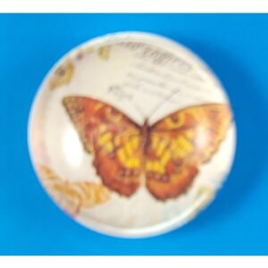 MAGNES NA LODÓWKĘ MAGNETKA MOTYL Z GRUBEGO SZKŁA M01458