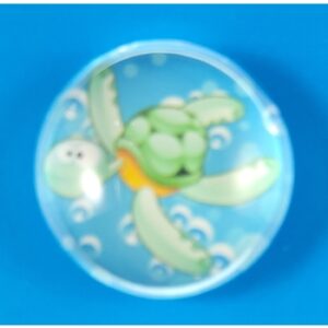 MAGNES NA LODÓWKĘ MAGNETKA ŻÓŁWIK Z GRUBEGO SZKŁA M01481