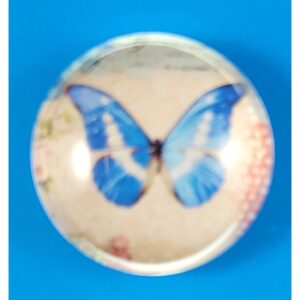 MAGNES NA LODÓWKĘ MAGNETKA MOTYL Z GRUBEGO SZKŁA M01490