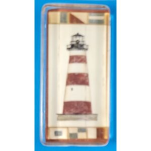 MAGNES NA LODÓWKĘ MAGNETKA LATARNIA MORSKA Z GRUBEGO SZKŁA M01501