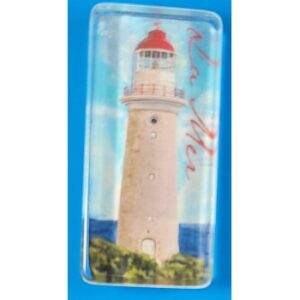 MAGNES NA LODÓWKĘ MAGNETKA LATARNIA MORSKA Z GRUBEGO SZKŁA M01507