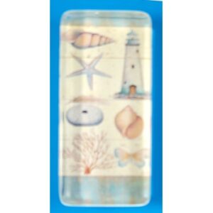 MAGNES NA LODÓWKĘ MAGNETKA LATARNIA MORSKA Z GRUBEGO SZKŁA M01508