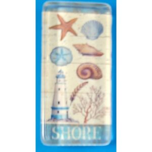 MAGNES NA LODÓWKĘ MAGNETKA LATARNIA MORSKA Z GRUBEGO SZKŁA M01509