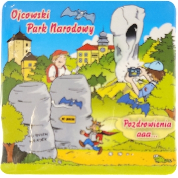 MAGNES NA LODÓWKĘ OJCOWSKI PARK NARODOWY POZDROWIENIA M01526