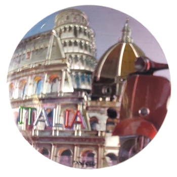 MAGNES NA LODÓWKĘ KRZYWA WIEŻA W PIZZIE M01530