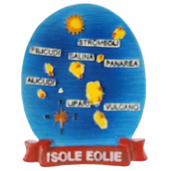 MAGNES NA LODÓWKĘ WYSPY WŁOSKIE MAPKA M01547