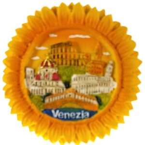 MAGNES NA LODÓWKĘ W SŁONECZNIKU WIDOK WENECJA M01572