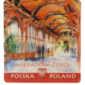 MAGNES NA LODÓWKĘ WIDOK ŚWIERADÓW ZDRÓJ M01658