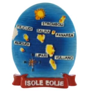 MAGNES NA LODÓWKĘ WIDOK WYSPY NA MORZU M01662