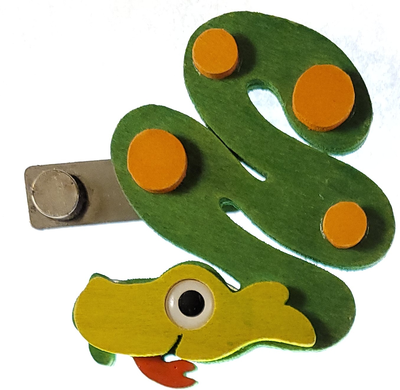 MAGNES NA LODÓWKĘ SMOK CHIŃSKI WYRÓB DREWNIANY M01728