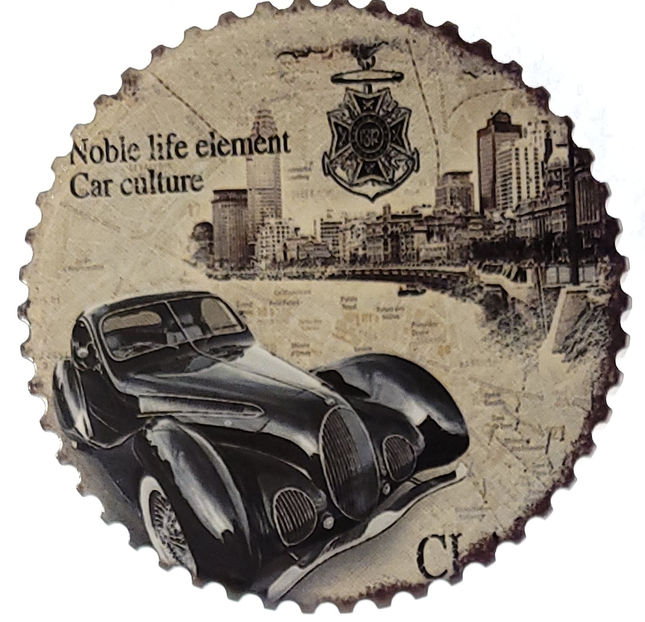 MAGNES NA LODÓWKĘ STARY SAMOCHÓD KLASYK M01759