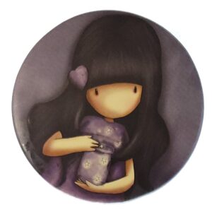 MAGNES NA LODÓWKĘ DZIEWCZYNKA ZE ŚWIETLIKAMI M01763