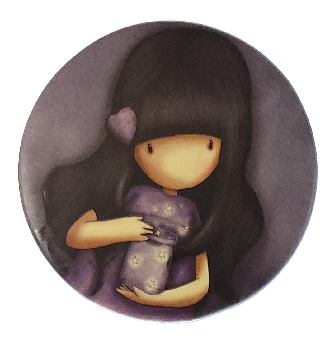 MAGNES NA LODÓWKĘ DZIEWCZYNKA ZE ŚWIETLIKAMI M01763