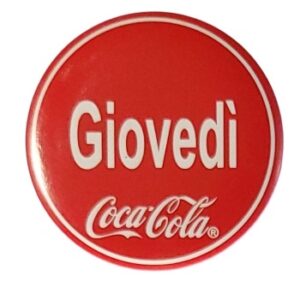 MAGNES NA LODÓWKĘ COCA-COLA CZWARTEK M01833