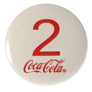 MAGNES NA LODÓWKĘ COCA-COLA CYFRA 2 M01839