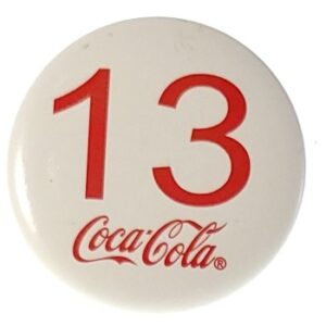 MAGNES NA LODÓWKĘ COCA-COLA LICZBA 13 M01849