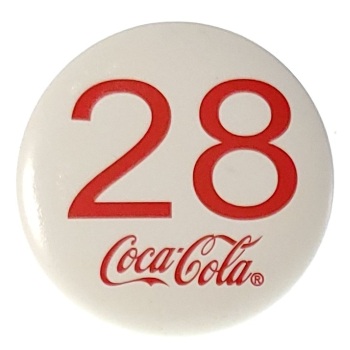 MAGNES NA LODÓWKĘ COCA-COLA LICZBA 28 M01863