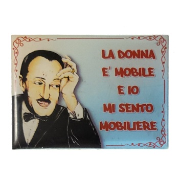 MAGNES NA LODÓWKĘ CYTAT WŁOSKI WŁOCHY M01877