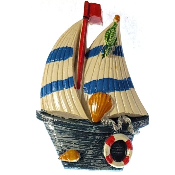 MAGNES NA LODÓWKĘ STATEK MORSKI M01916