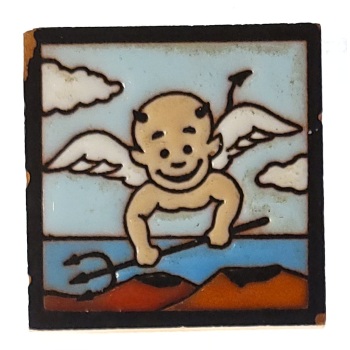 MAGNES NA LODÓWKĘ ANIOŁEK DIABEŁEK M01961