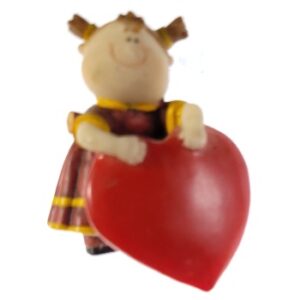 MAGNES NA LODÓWKĘ DZIEWCZYNKA Z SERCEM M13481