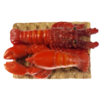 MAGNES NA LODÓWKĘ DESKA Z HOMAREM I KREWETKĽ M13486