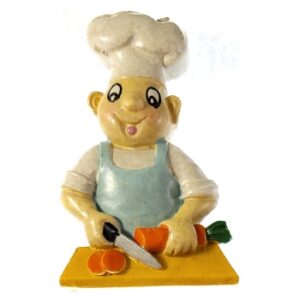 MAGNES NA LODÓWKĘ KUCHARZ PRZY PRACY M13551