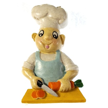 MAGNES NA LODÓWKĘ KUCHARZ PRZY PRACY M13551