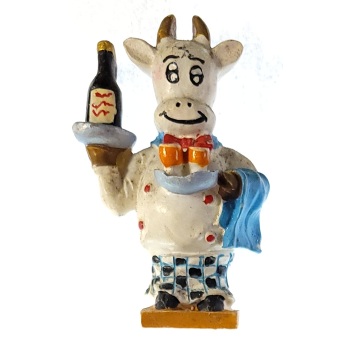 MAGNES NA LODÓWKĘ KROWA KELNER I WINO M13566