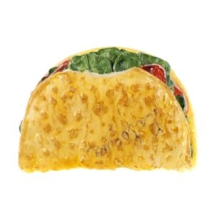 MAGNES NA LODÓWKĘ KANAPKA Z SZYNKĽ I SAŁATĽ JEDZENIE M13567