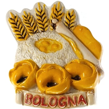 MAGNES NA LODÓWKĘ WYRABIANIE CIASTA JEDZENIE BOLONIA M13576