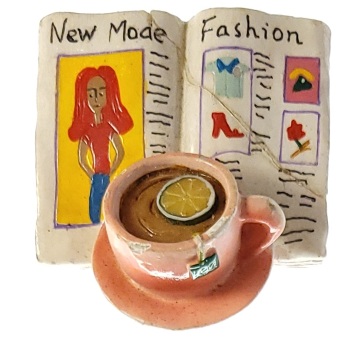 MAGNES NA LODÓWKĘ KAWA I LEKTURA M13583