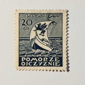 ZN 030 znaczek cegiełka - Pomorze Ojczyźnie 1918 - 1928   20 gr