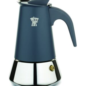 ZAPARZACZ PEZZETTI STEELEXPRESS TZ6 300 ml. + 6 SZT. FILIŻANEK ESPRESSO KOLOR GRAFIT