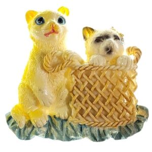 KOTY KOSZ MAGNES DWA  USZKODZONY M00966