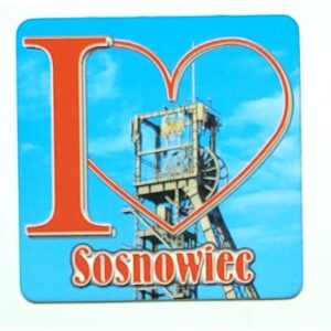 MAGNES NA LODÓWKĘ SZYB BYŁAJ KOPALNI SOSNOWIEC M01977