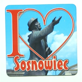 MAGNES NA LODÓWKĘ POMNIK KIEPURA SOSNOWIEC M01979