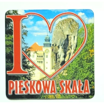 MAGNES NA LODÓWKĘ MACZUGA HERKULESA ZAMEK PIESKOWA SKAŁA M01984