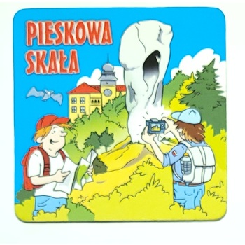 MAGNES NA LODÓWKĘ HUMOR ZAMEK PIESKOWA SKAŁA M01996