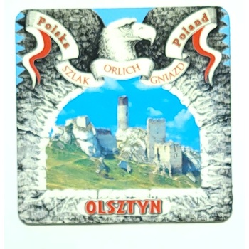 MAGNES NA LODÓWKĘ SZLAK ORLICH GNIAZD ZAMEK OLSZTYN M02004