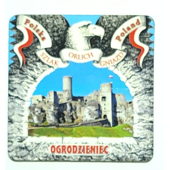 MAGNES NA LODÓWKĘ SZLAK ORLICH GNIAZD ZAMEK OGRODZIENIEC M02006