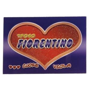 MAGNES NA LODÓWKĘ SERCE TIFOSO FIORENTINO M02030