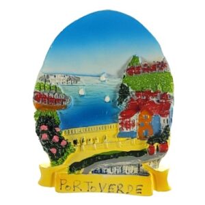 MAGNES NA LODÓWKĘ JAJKO WIDOK PORTOVERDE WŁOCHY M02072